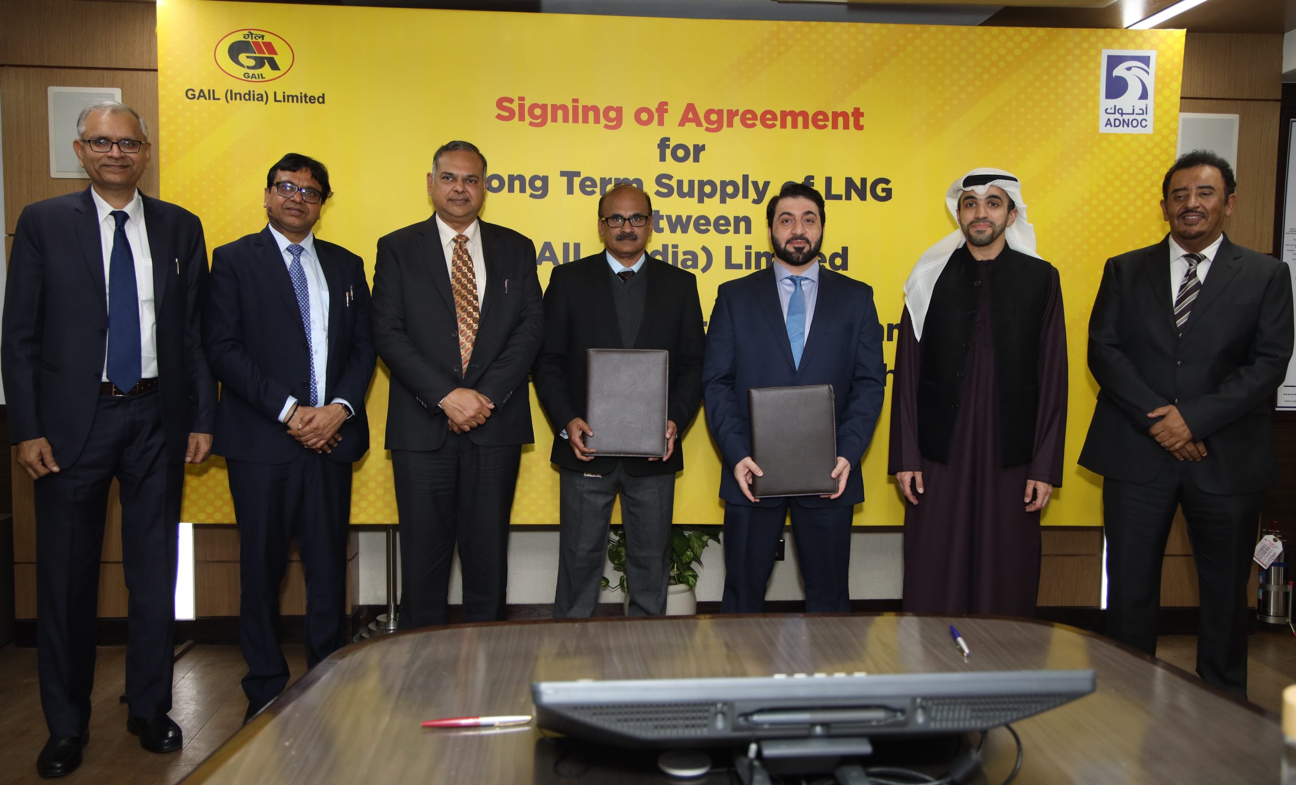 GAIL And ADNOC Gas Ink A Long-Term LNG Contract Fuelling India’s Natural Gas Industry Growth