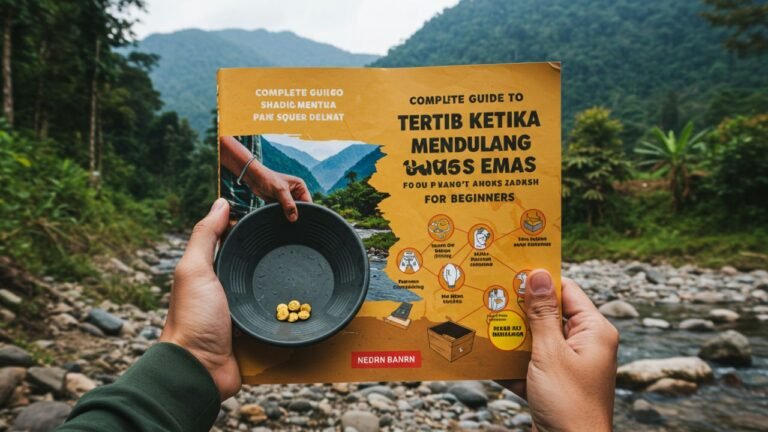 tertib ketika mendulang emas