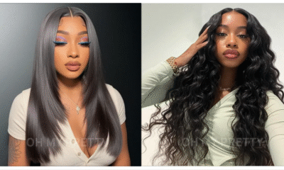 OhMyPretty Hair Glueless Lace Wigs