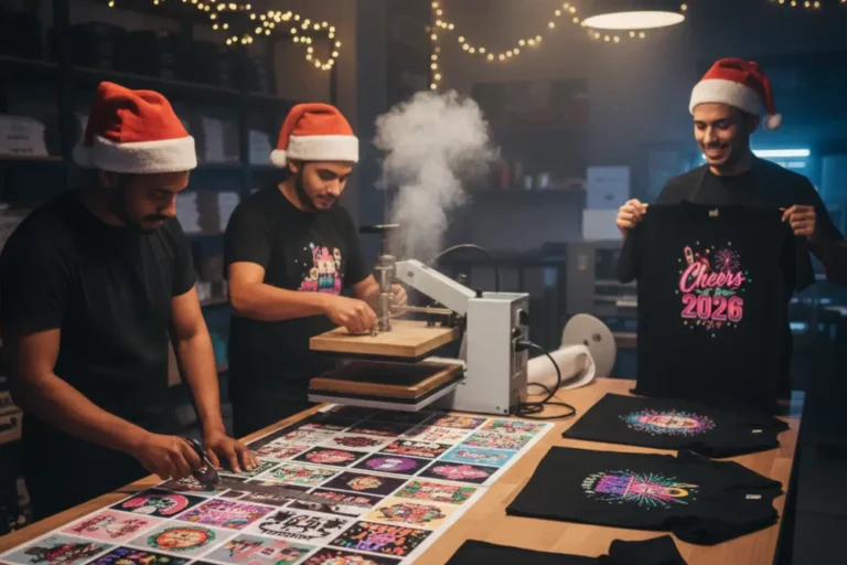 New Year DTF Transfers: Sell Seasonal Apparel Without Overstocking