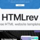 Minimal HTML Template