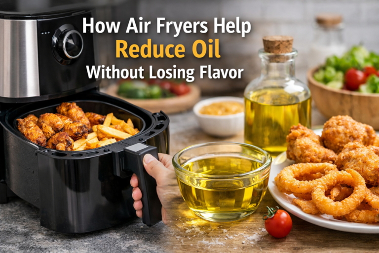 How Air Fryers Help Reduce Oil Without Losing Flavor