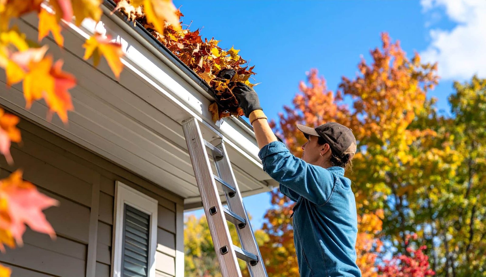 Cleaning Gutters