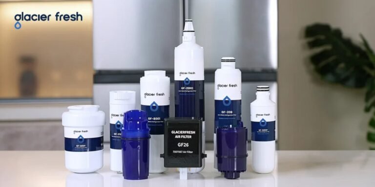 Glacier Fresh 3 Water Filter Set for Whirlpool Filter 4 Refrigerators