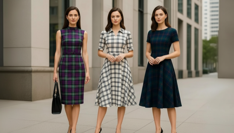 From Highlands to Wardrobe: Plaid Dress Ladies & Scotland Clothes Women