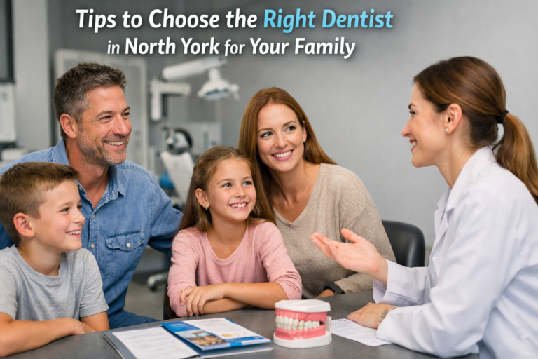 Tips to Choose the Right Dentist in North York for Your Family